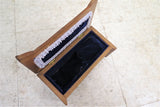 Vintage English Mahogany Wood Jewelry Casket Or Jewelry Box
