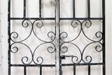 Antique English Wrought Iron Garden Gates or Entry Gate