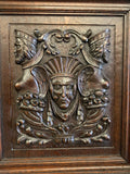 Amazing Antique Large Bruegel Carved Server Circa 1860