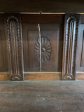 Amazing Antique Large Bruegel Carved Server Circa 1860