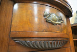 Amazing Burled Mahogany Edwardian Sideboard or Buffet Circa 1880