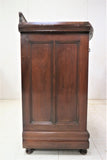 Amazing Burled Mahogany Edwardian Sideboard or Buffet Circa 1880