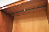 Mid Century English Double Door Wardrobe Armoire