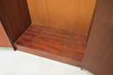 Mid Century English Double Door Wardrobe Armoire