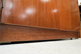 Mid Century English Double Door Wardrobe Armoire