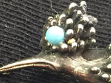 Vintage Road Runner Brooch Pin