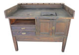1937 Wood USPS Mail Postal Sorting Table From A Texas Post Office By Federal Equipment Company