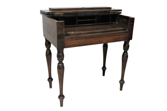 Antique Spinet Desk From Wilhelm Furniture Company in Sturgis, Michigan