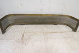 Vintage English Pierced Brass Fireplace Fender Or Kerb With Claw Feet