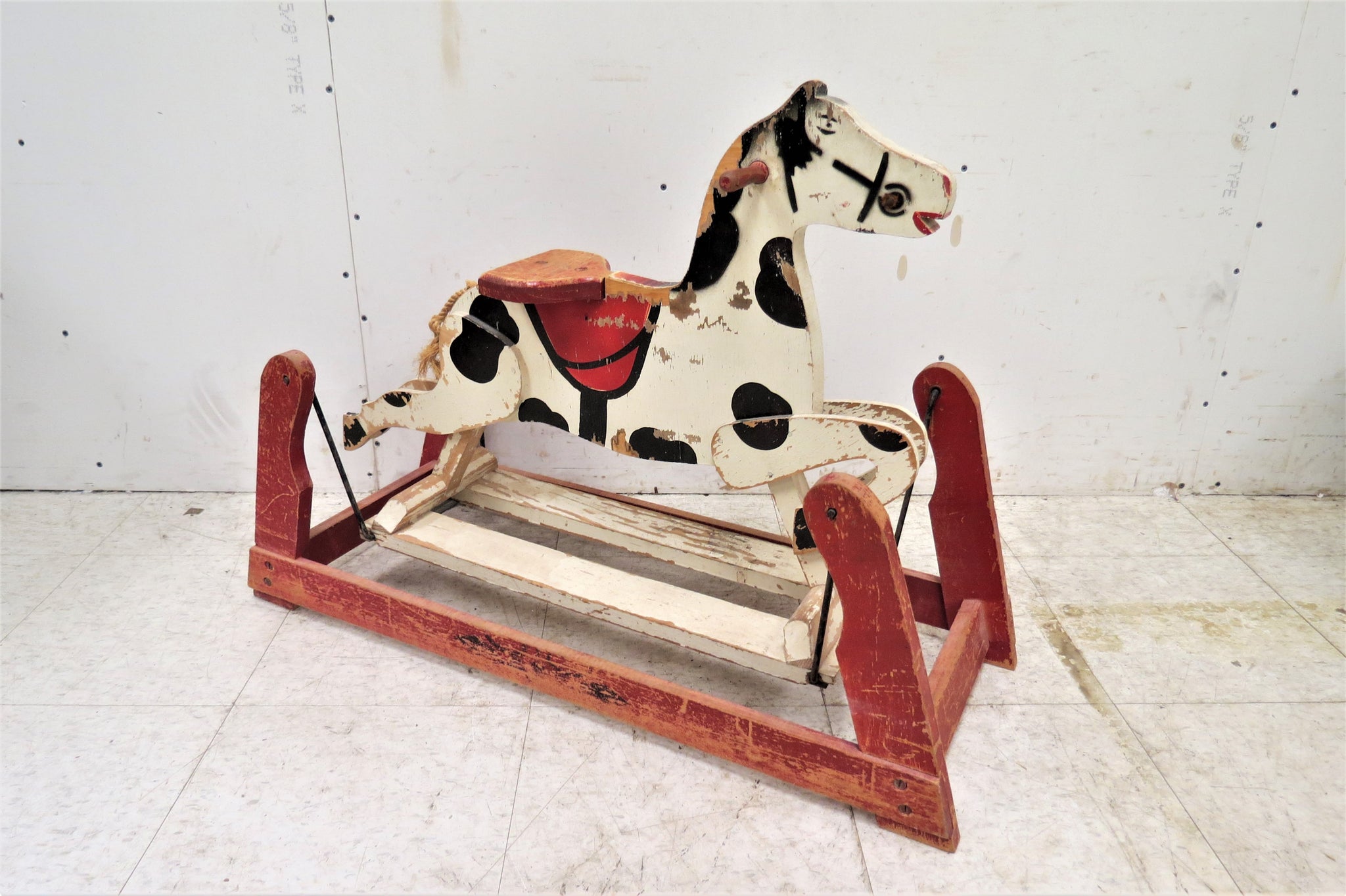 Vintage rocking horse outlet toy