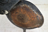Antique French Cast Iron Coal Hod