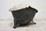 Antique French Cast Iron Coal Hod