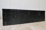 Vintage Heavy Wood Foot Locker Converted to Wall Shelves