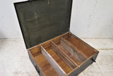 Vintage Heavy Wood Foot Locker Converted to Wall Shelves