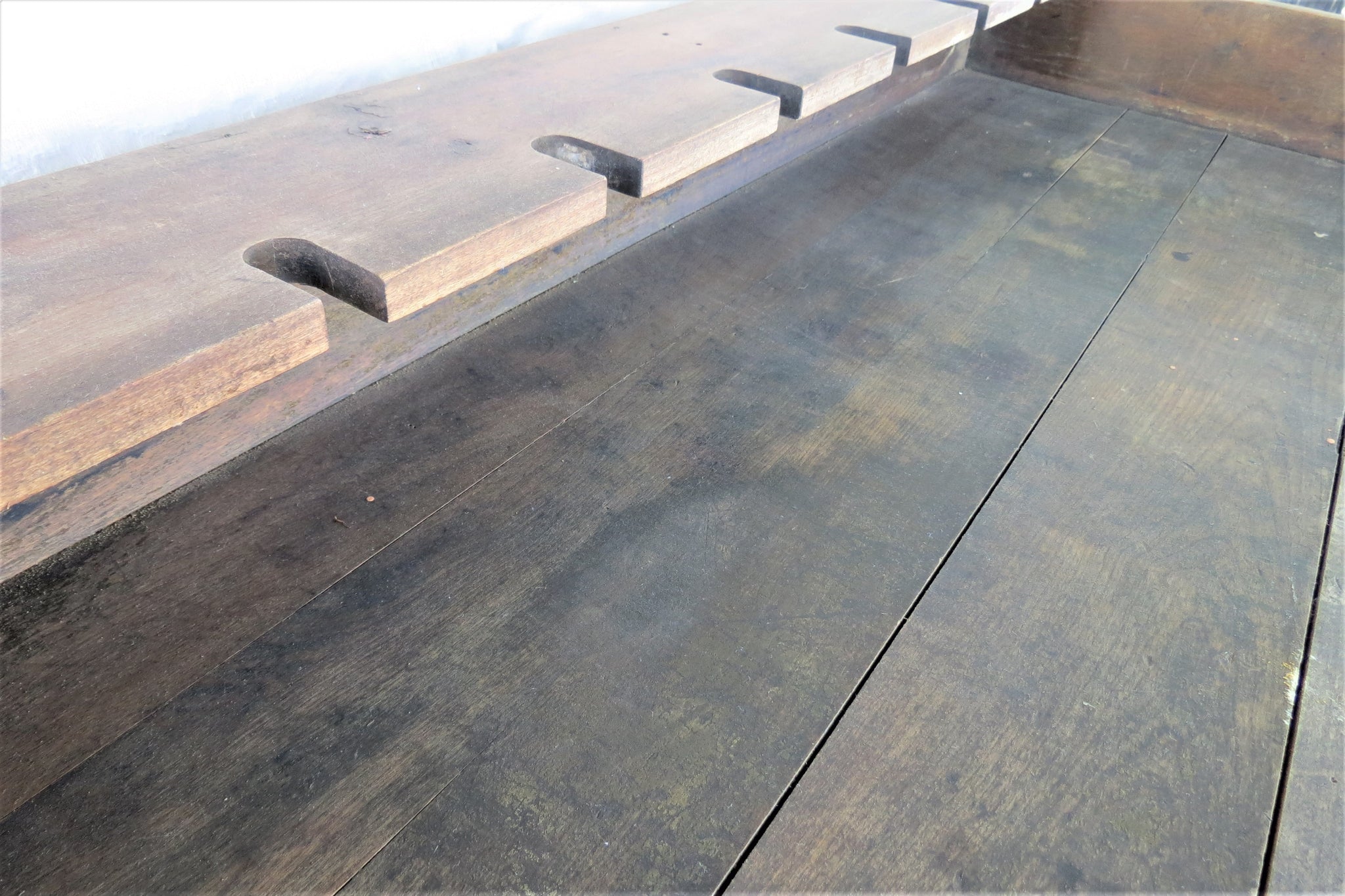 1937 Wood USPS Mail Postal Sorting Table From A Texas Post Office By F ...