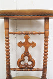 Antique French Prayer Chair Prie Dieu Circa 1890