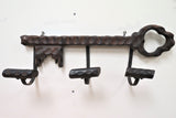 primitive hat rack