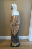 Large Vintage French Religious Catholic Madonna Holy Mother Sacred Heart Polychrome Plaster Statue