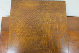 Vintage English Tiger Oak Wood 4 Drawer Tabletop Card File
