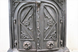 Vintage Italian Cast Iron Coal Stove or Wood Stove
