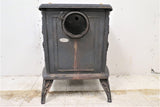 Vintage Italian Cast Iron Coal Stove or Wood Stove