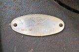 Vintage Italian Cast Iron Coal Stove or Wood Stove