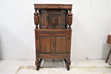 Small Antique English Court Cupboard