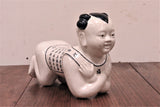 Vintage Porcelain Chinese Pillow or Chinese Head Rest