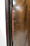 Mid Century English Gloss Mahogany Golden Key Two Door Wardrobe