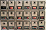 Antique Post Office Box Bank - 32 Boxes