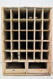 Antique Post Office Box Bank - 32 Boxes