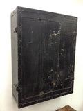 Vintage Heavy Wood Foot Locker Converted to Wall Shelves