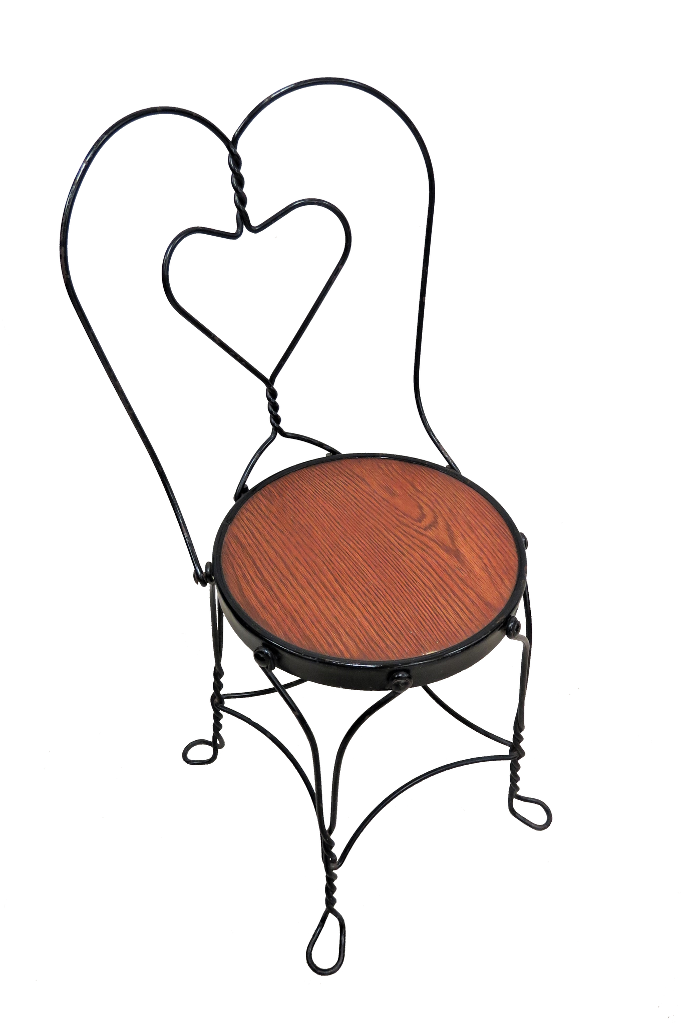 Vintage iron chair 2025