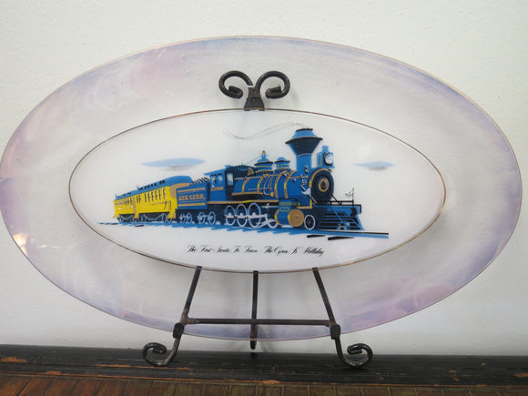 Santa Fe Railroad The Cyrus K. Holliday Collectors Train Plate