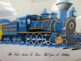 Santa Fe Railroad The Cyrus K. Holliday Collectors Train Platter