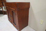 Antique Primitive Handmade Farmhouse Dry Sink