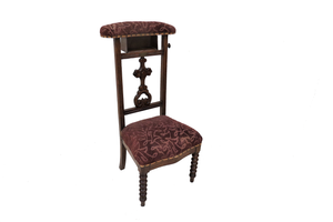 Antique French Prayer Chair Prie Dieu