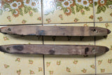 2 Antique Primitive Wooden Weaving Loom Shuttles