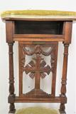 Antique 1800s French Prie Dieu Prayer Chair
