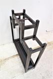 Antique Primitive English Stick Stand or Umbrella Stand With Drip Pan