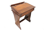antique lift top school desk